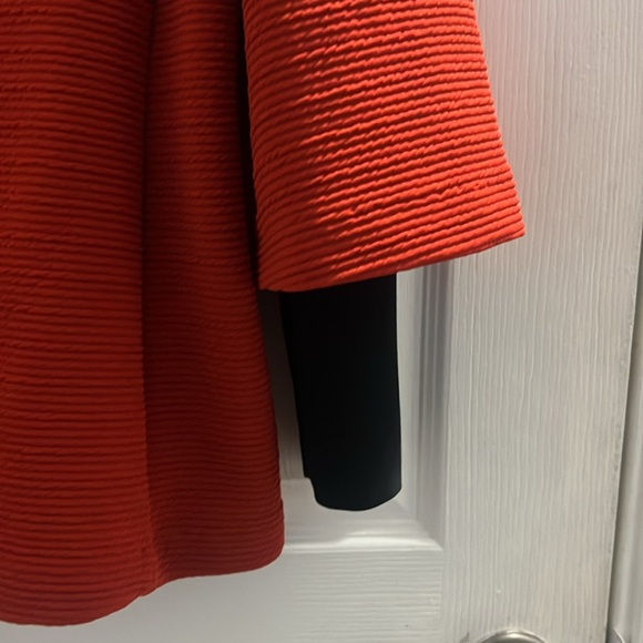 Joseph Ribkoff Red Textured Blazer - Picture 2 of 3
